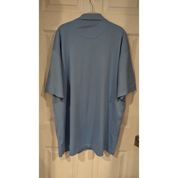 Nike Golf Dri-FIT XXL Polo Shirt Mens Blue Short Sleeve - Picture 5 of 5